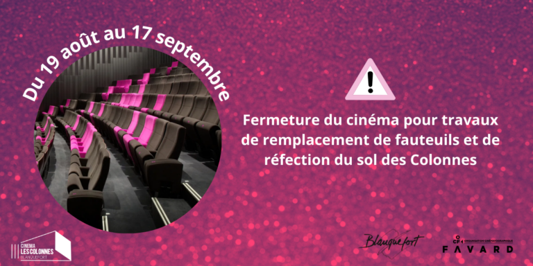 Lire la suite à propos de l’article [Le cinéma se refait une beauté!]